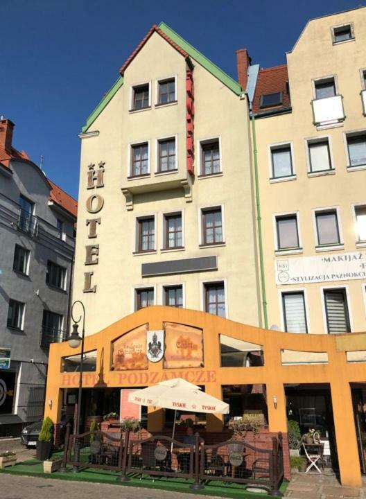 Hotel Restauracja Podzamcze شتشيتسين المظهر الخارجي الصورة